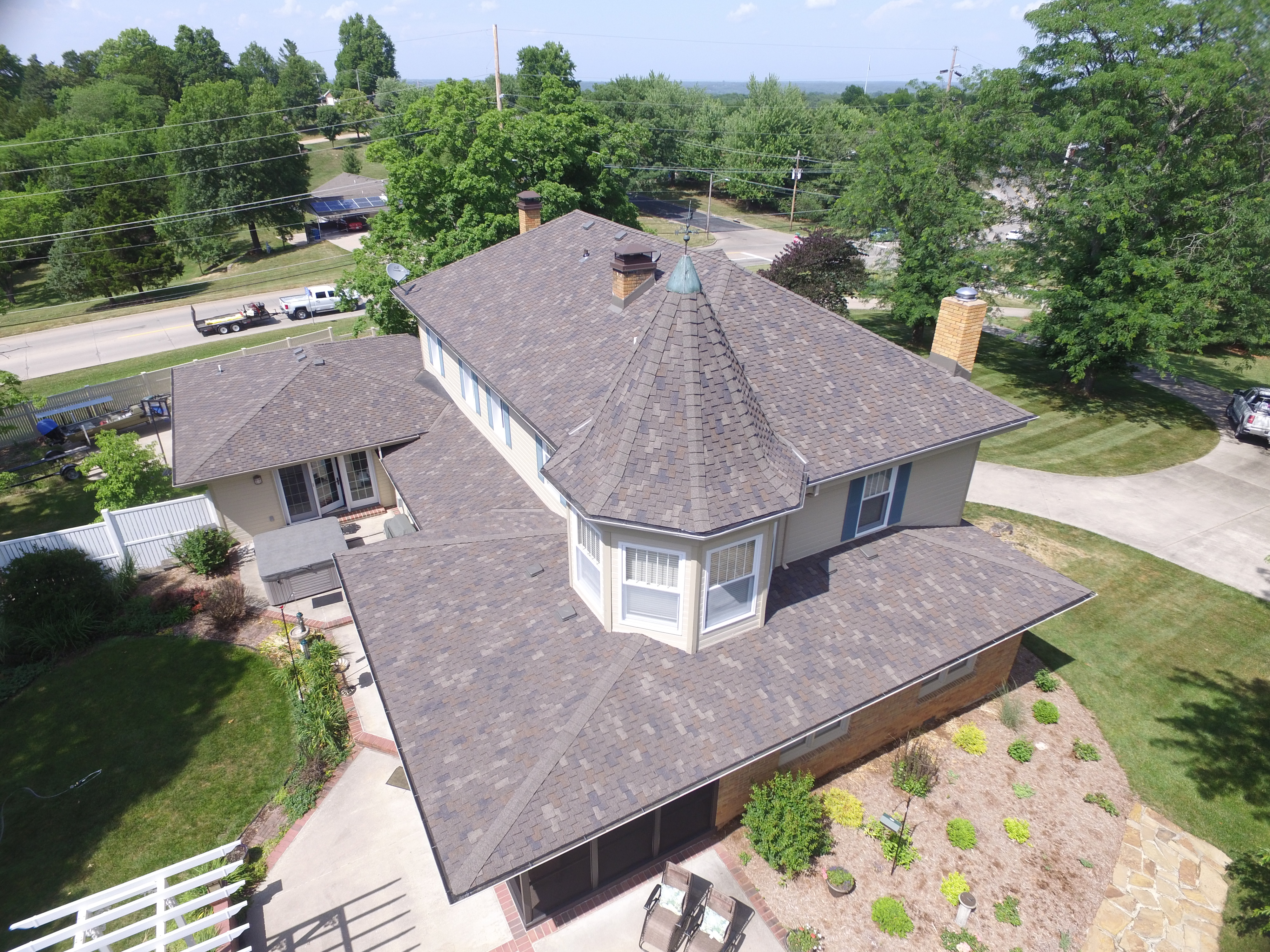 Woodmore Juniper designer shingles